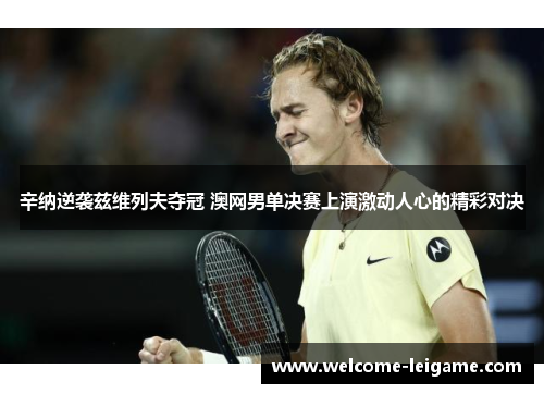 辛纳逆袭兹维列夫夺冠 澳网男单决赛上演激动人心的精彩对决 辛纳逆袭兹维列夫夺冠 澳网男单决赛上演激动人心的精彩对决
